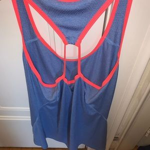 Light Blue Athletic Tank Top